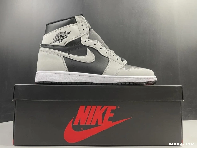 Cheap Smoke Light Grey 555088-035 Black Retro High 1 White Jordan Air 0724